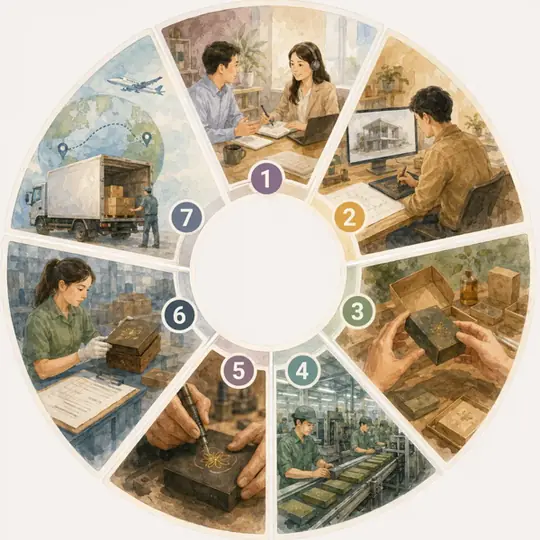 7-Step Responsible Production & Quality Control Process
